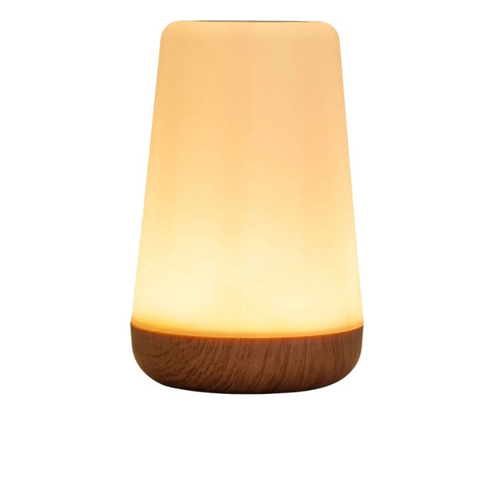 Candeeiro de mesa RGB recarregável - 13 modos de mudança de cor, dimmer e controle remoto, luz noturna de cabeceira sensível ao toque