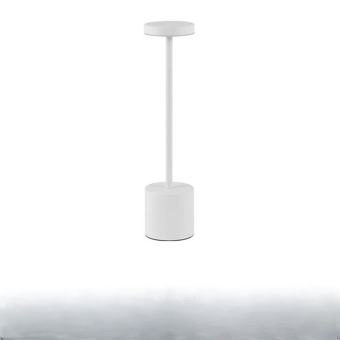Luminária Decorativa Touch LED Premium branca, com design clean e ideal para decoração contemporânea.
